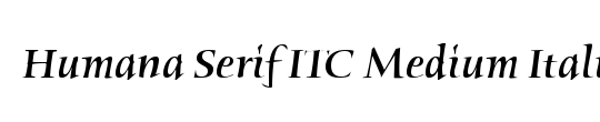 Humana Serif ITC