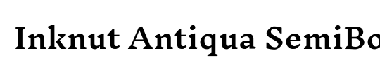 Inknut Antiqua Light