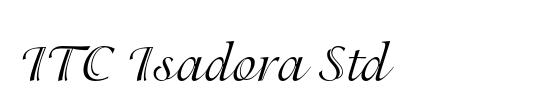 Isadora Regular