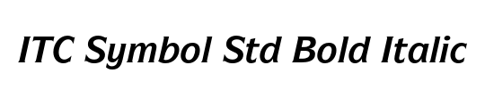 ITC Symbol Std