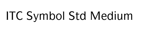 ITC Symbol Std