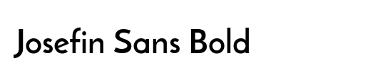 Josefin Sans