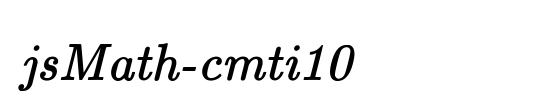 jsMath-cmmi10