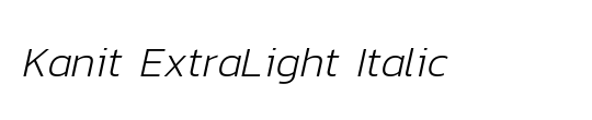 Kanit Light