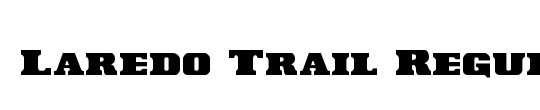 Laredo Trail Condensed Italic