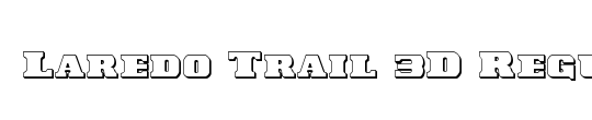 Laredo Trail 3D Italic