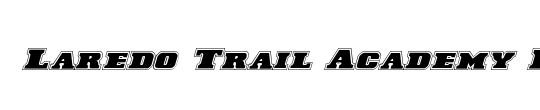 Laredo Trail Condensed Italic