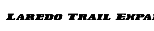 Laredo Trail Condensed Italic