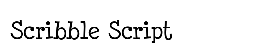 Scribble Script