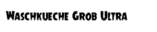 Waschkueche Grob