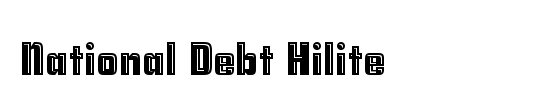 National Debt Hilite