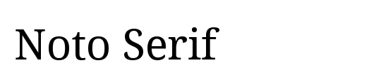 Noto Serif