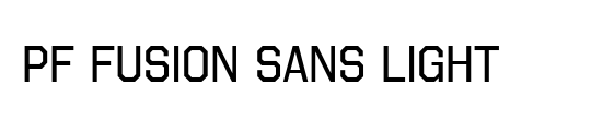 PF Fusion Sans Medium