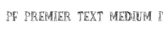 PF Premier Text Thin