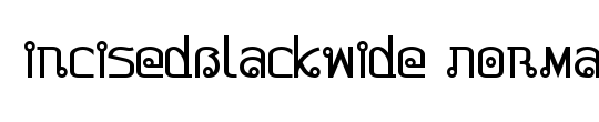 IncisedBlackWide