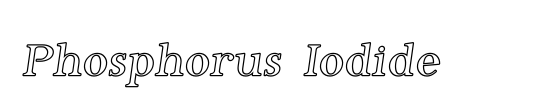 Phosphorus Iodide