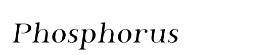 Phosphorus Hydride