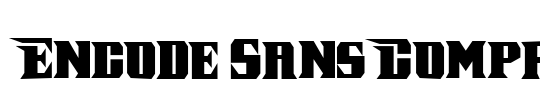 Ice Sans Compressed