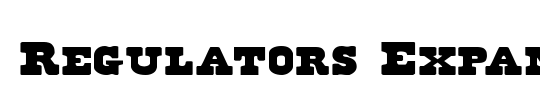 Regulators Italic