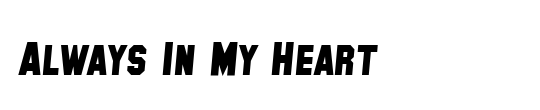 KG I Need A Heart Font