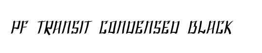 PF Transit Condensed Black