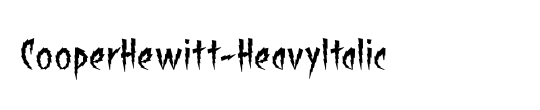 Cooper-Heavy-Italic