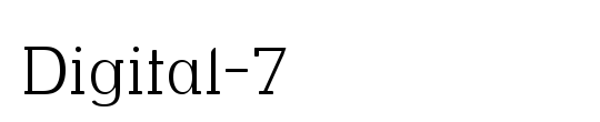 Digital-7