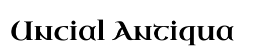 Cry Uncial Italic