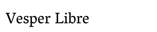 Libre Bodoni