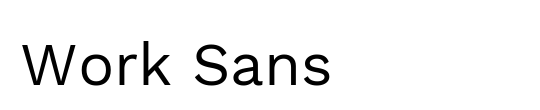 Work Sans SemiBold