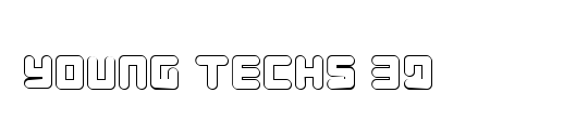 Young Techs 3D Italic