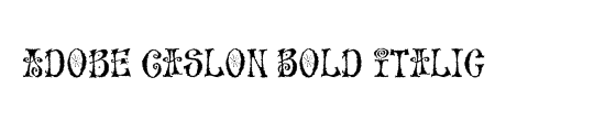 ACaslon Bold