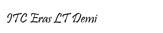 Eras Demi ITC