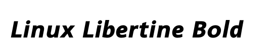 Linux Libertine Display Capitals