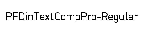 PF Din Text Comp Pro