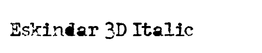 Eskindar 3D