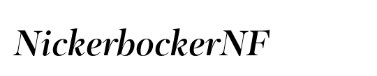 Nickerbocker NF