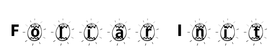 Foliar Initials