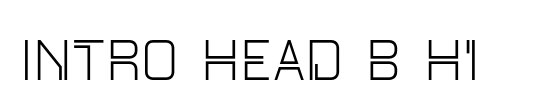 Intro Head H