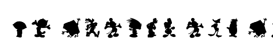 Cartoon Silhouettes