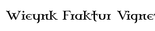 Wieynk Fraktur