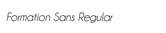 Formation Serif Regular