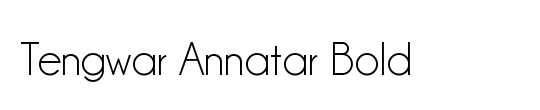 Tengwar Annatar