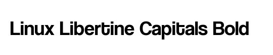 Linux Libertine Capitals