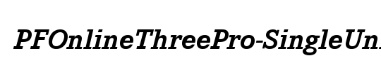 PF Online Three Pro