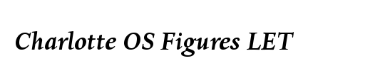 Figural OS Figures LET