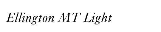 Ellington MT Light