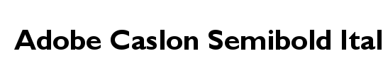 ACaslon Bold