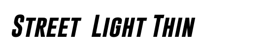 Gobold Thin Light Italic