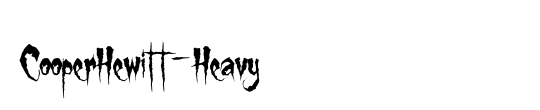 Cooper-Heavy-Italic